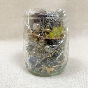 Mystery jewelry jar- all earring pairs